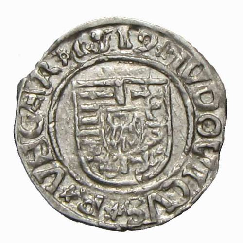 II. Lajos denár ÉH 673m 1519 KG