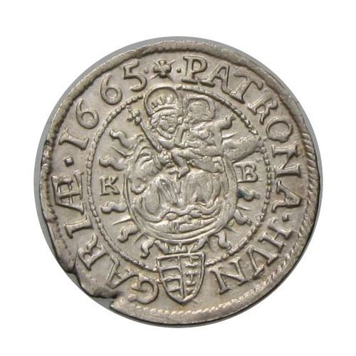 I. Lipót 1665 KB 3 krajcár