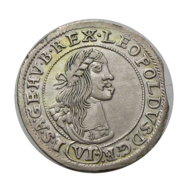 I. Lipót 1667 KB VI krajcár