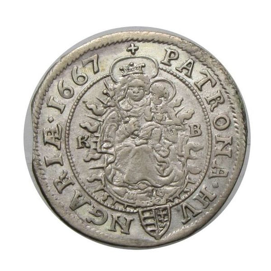 I. Lipót 1667 KB VI krajcár