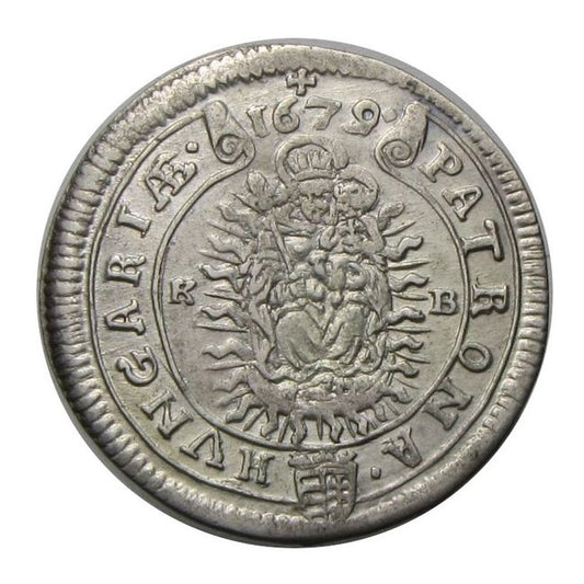 I. Lipót 1679 KB XV krajcár