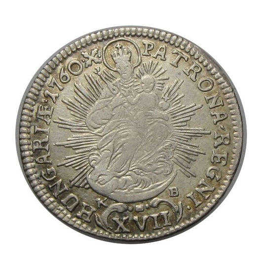 Mária Terézia 1760 KB 17 krajcár