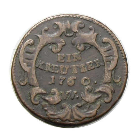 Lotharingiai Ferenc 1760 W 1 krajcár