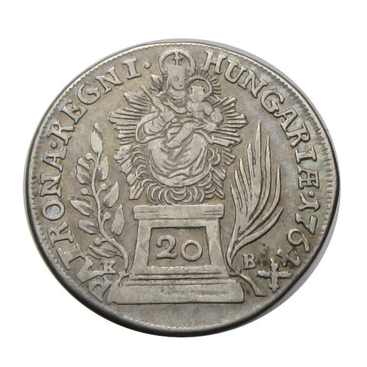 Mária Terézia 1764 KB 20 krajcár