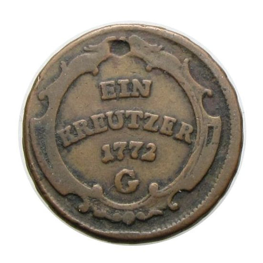 Mária Terézia 1772 G 1 krajcár