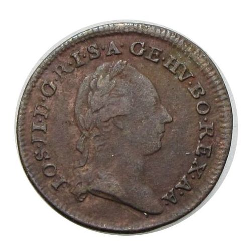 II. József 1781 B 1/2 krajcár