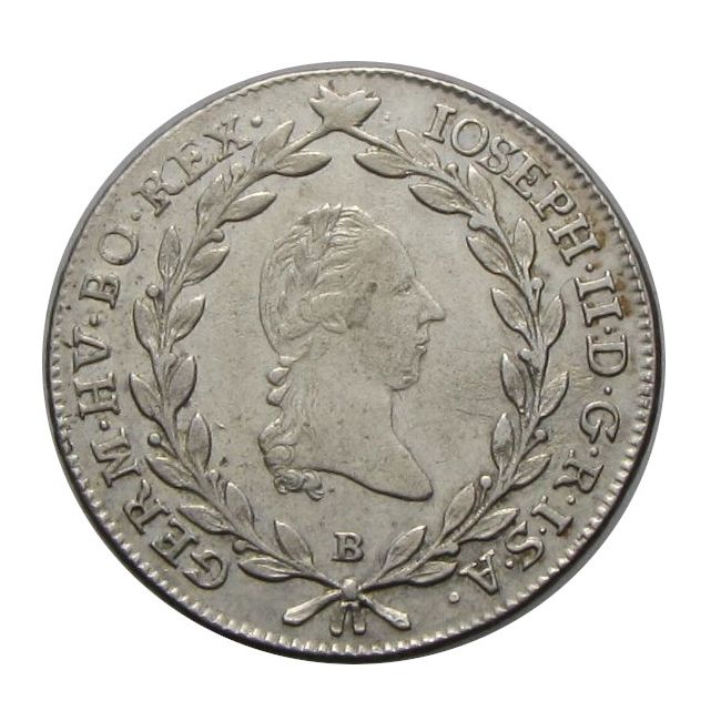 II. József 1787 B 20 krajcár