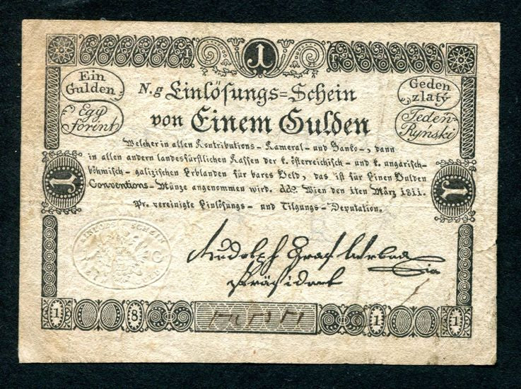 1811 1 Gulden