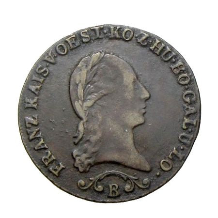 Ferenc 1812 B 1 krajcár