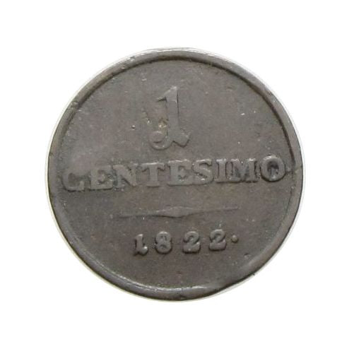 Ferenc 1822 M 1 centesimo