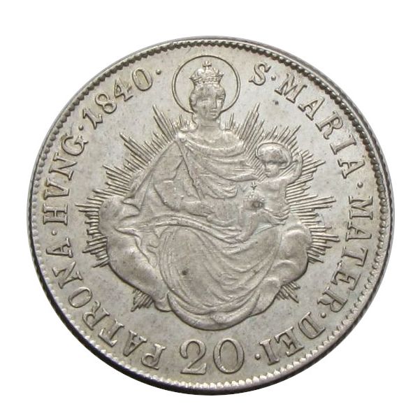 V. Ferdinánd 1840 B 20 krajcár