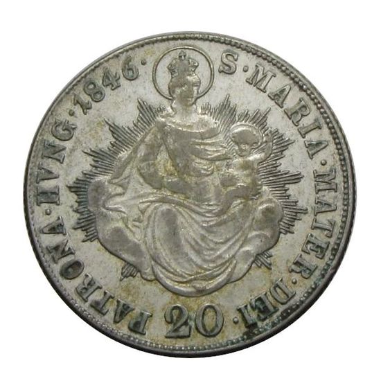 V. Ferdinánd 1846 B 20 krajcár