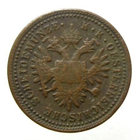 Ferenc József 1851A 1 krajcár