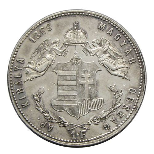 Ferenc József 1869KB 1 Forint