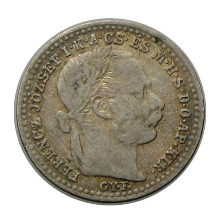 Ferenc József 1871GyF 10 krajcár