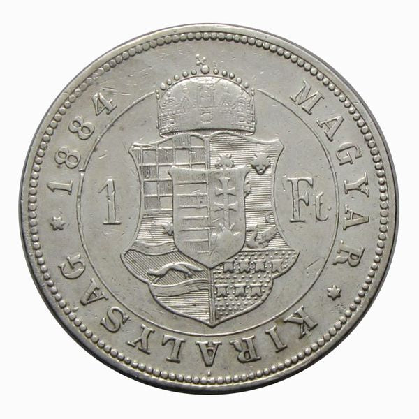 Ferenc József 1884KB 1 Forint