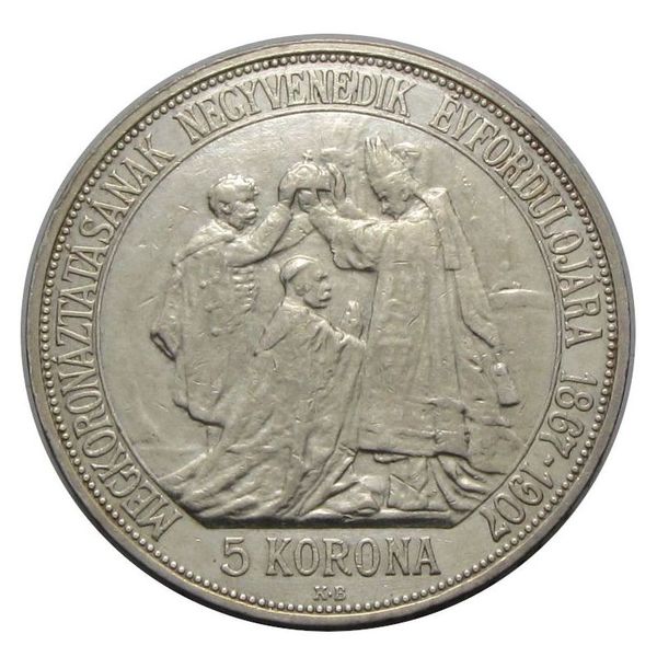 1907KB 5 Korona koronázási