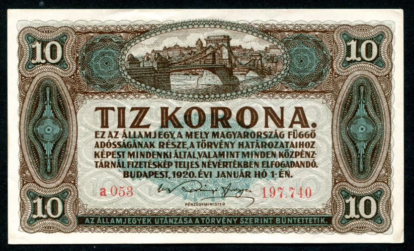 1920 10 Korona