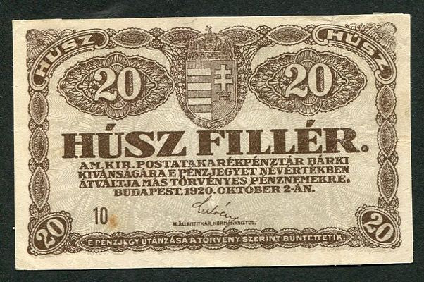1920 20 fillér - 10