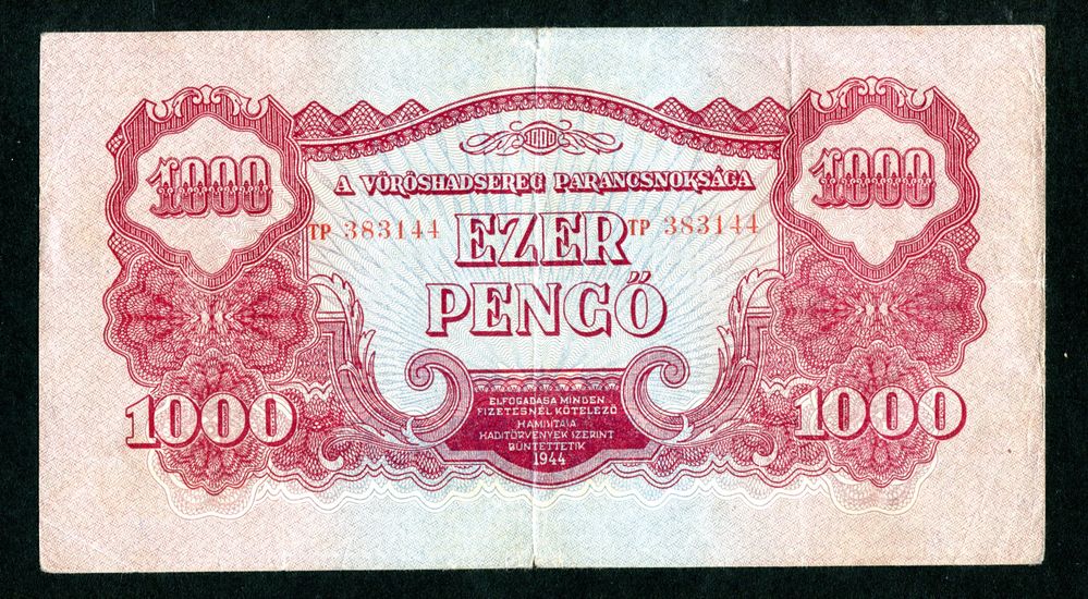 1944 1000 Pengõ Vörös Hadsereg