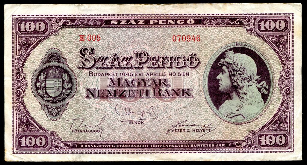 1945 E 100 Pengő