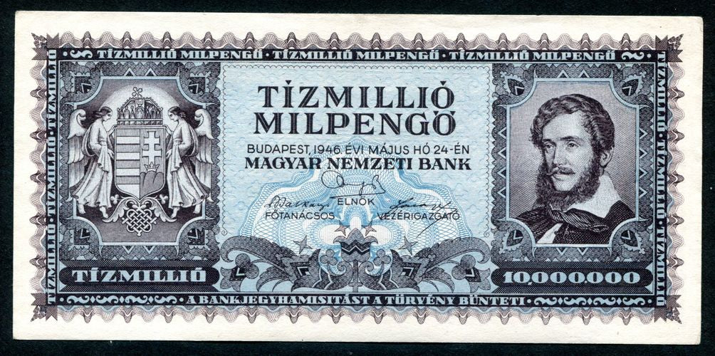 1946 10 millió Milpengő