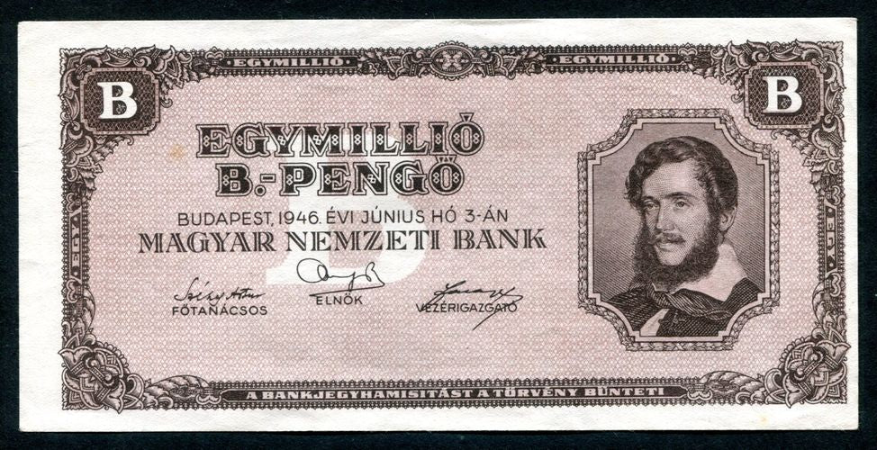 1946 1 millió B-Pengő