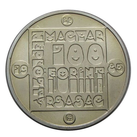 1985 100 Forint Vidra