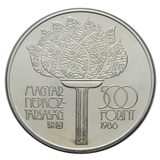 1986 500 Forint Calgary BU