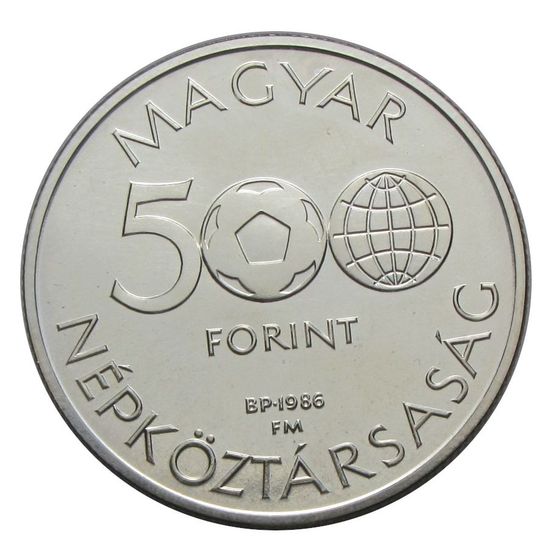 1986 500 Forint Mexikó VB I BU