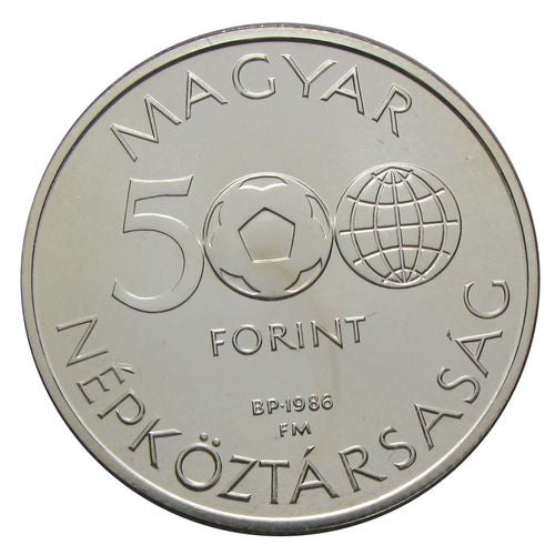 1986 500 Forint Mexikó VB II BU