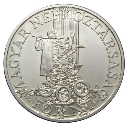1989 500 Forint Védd a gyermekeket BU
