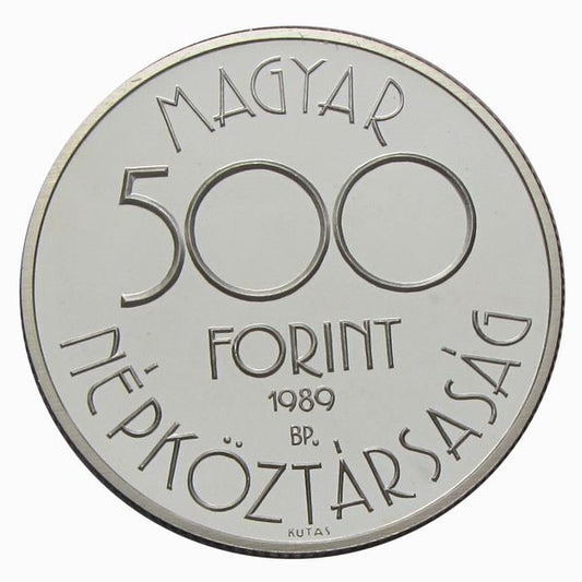 1989 500 Forint Foci VB Olaszország PP