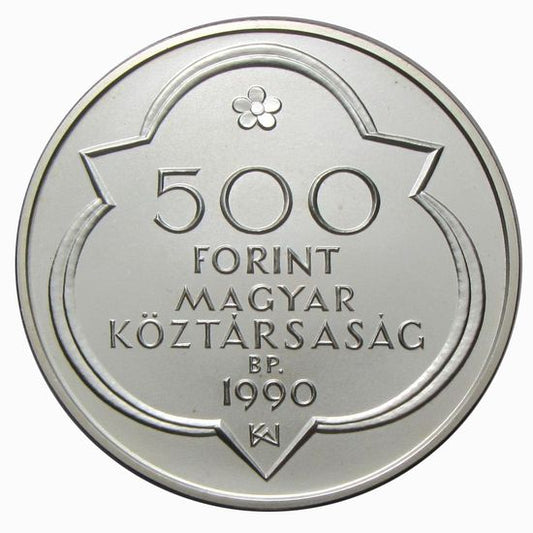 1990 500 Forint Mátyás király - Buda BU