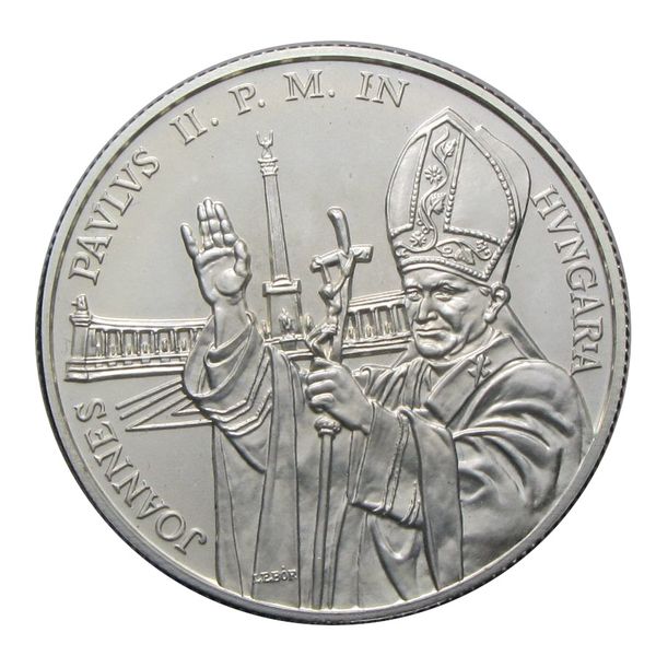 1991 500 Forint II. János Pál BU