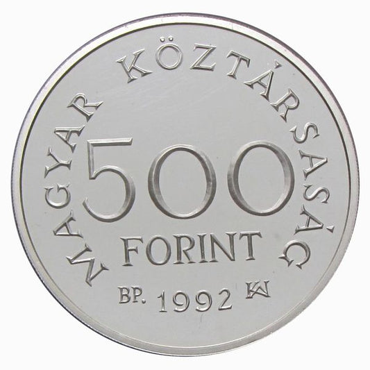 1992 500 Forint Károly Róbert PP