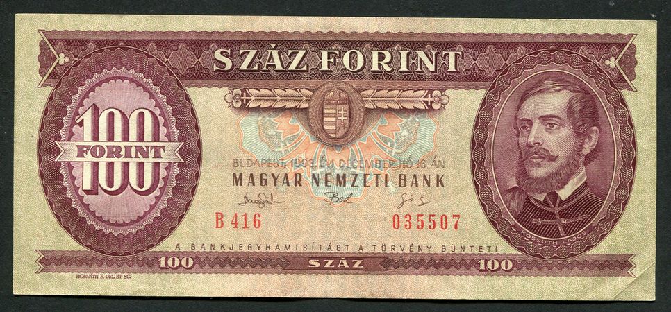 1993 B 100 Forint
