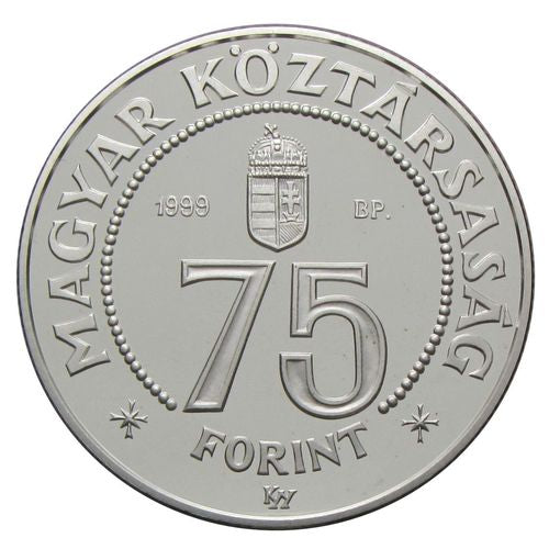 1999 75 Forint 75 éves az MNB PP