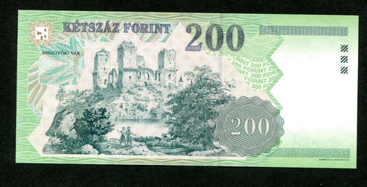 2001 200 Forint FB - alacsony sorszám