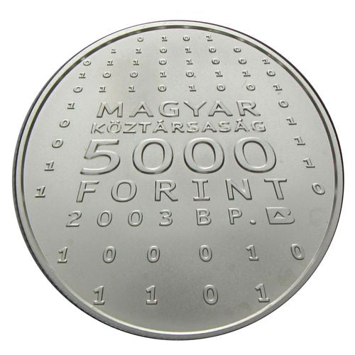 2003 5000 Forint Neumann János BU