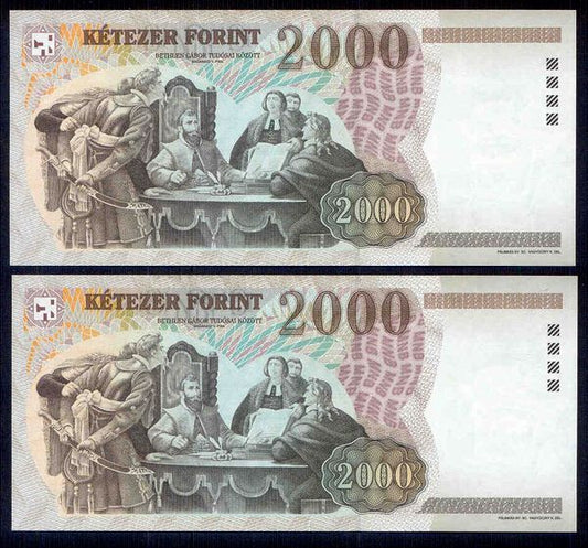 2005 2000 Forint CB - sorszámkövető