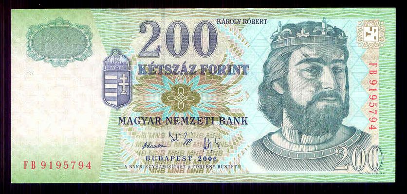 2006 200 Forint FB