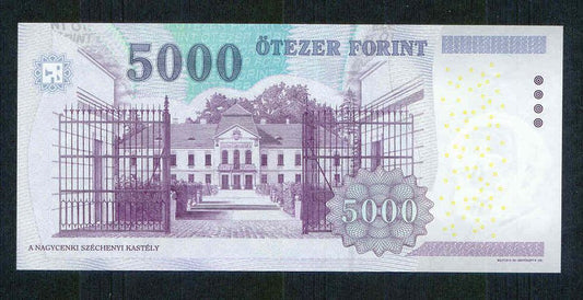 2008 5000 Forint BB - alacsony sorszám