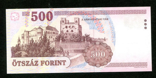 2008 500 Forint EB - alacsony sorszám