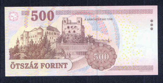 2010 500 Forint ED - alacsony sorszám
