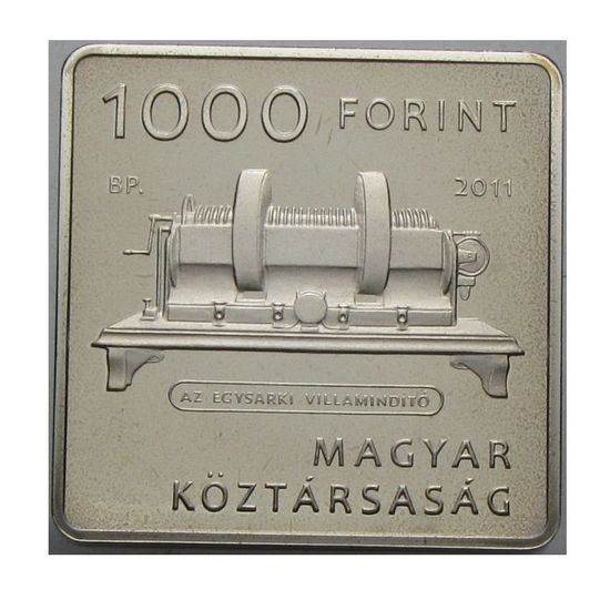 2011 1000 Forint Jedlik Ányos PP
