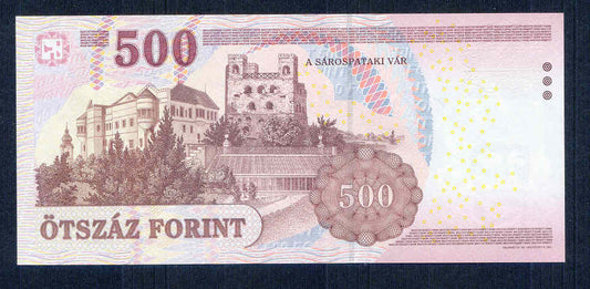 2013 500 Forint EB - alacsony sorszám