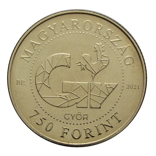 2021 750 Forint Győr 750 éves BU