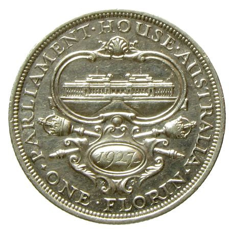 Ausztrália 1927 1 Florin
