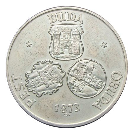 Budapest 1973 centenáriumi emlékérem BU